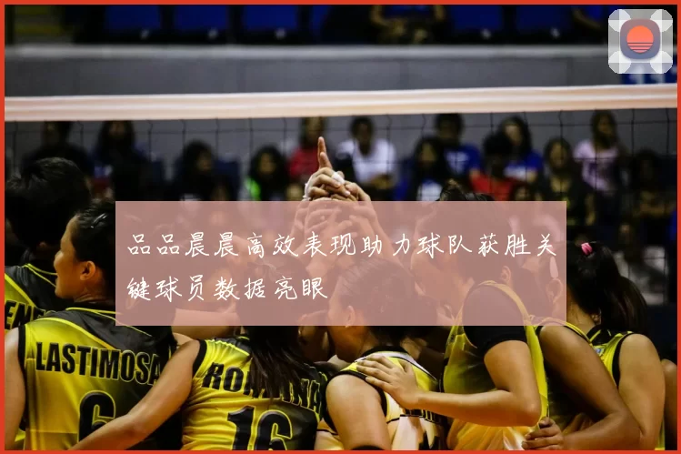 品品晨晨高效表现助力球队获胜关键球员数据亮眼