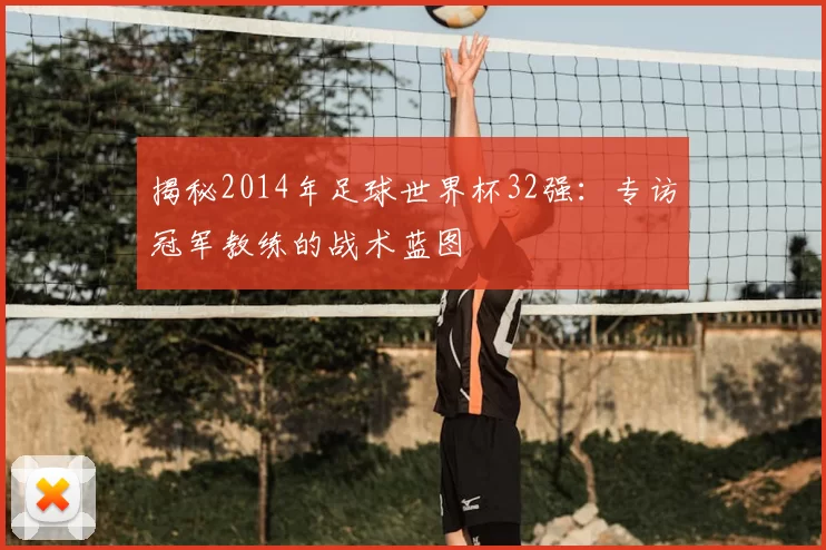 揭秘2014年足球世界杯32强：专访冠军教练的战术蓝图