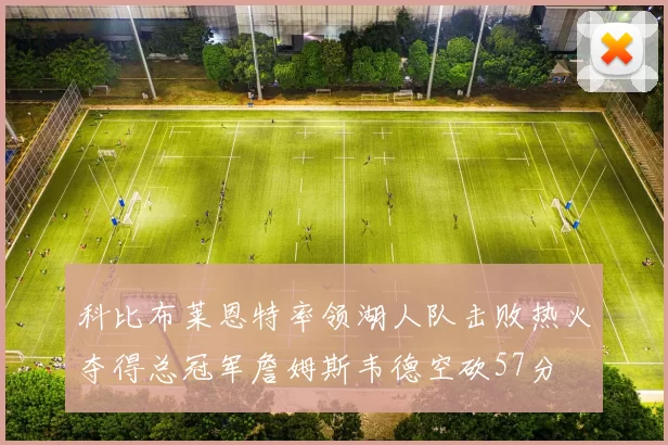 科比布莱恩特率领湖人队击败热火夺得总冠军詹姆斯韦德空砍57分