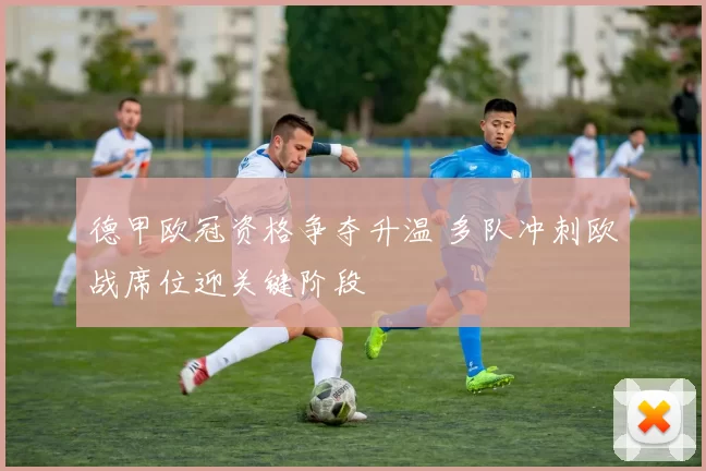 德甲欧冠资格争夺升温 多队冲刺欧战席位迎关键阶段