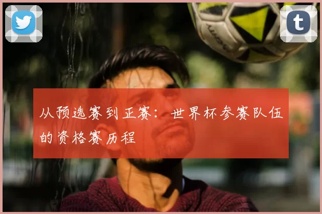 从预选赛到正赛:世界杯参赛队伍的资格赛历程